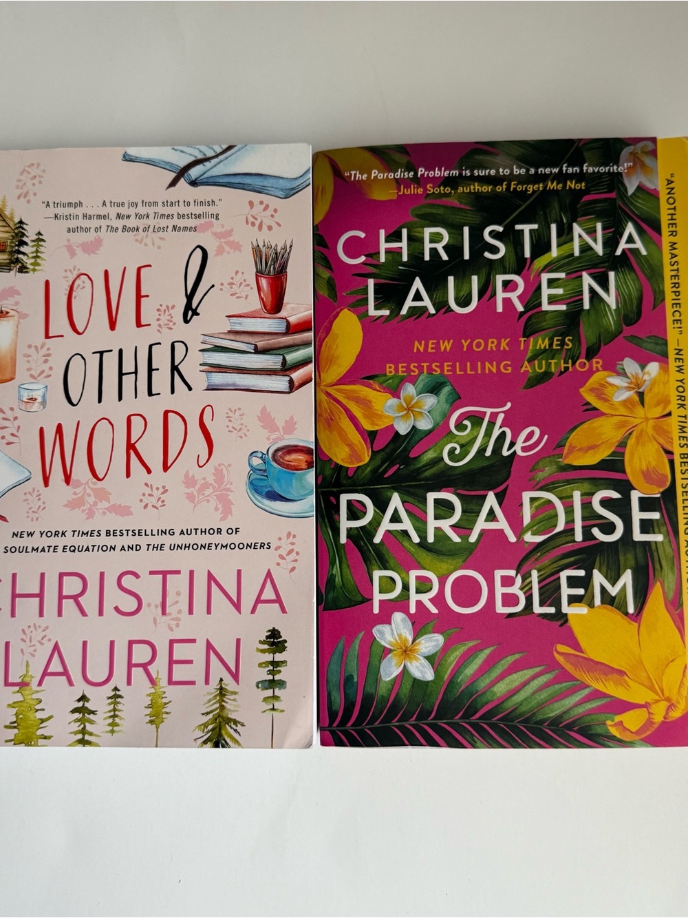 Christina Lauren Bundle - Love & Other Words and The Paradise Problem